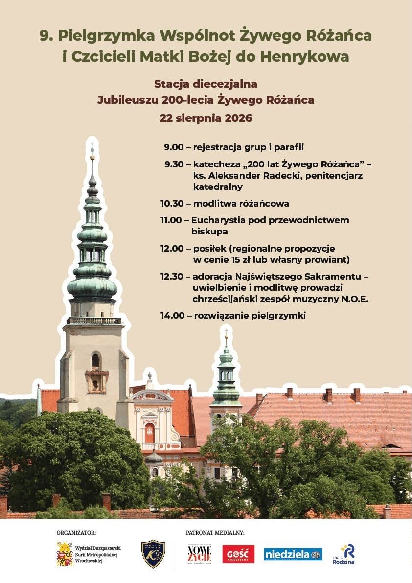 KOMUNIKATY WYDZIAŁU DUSZPASTERSKIEGO - 26.06.2026 r.