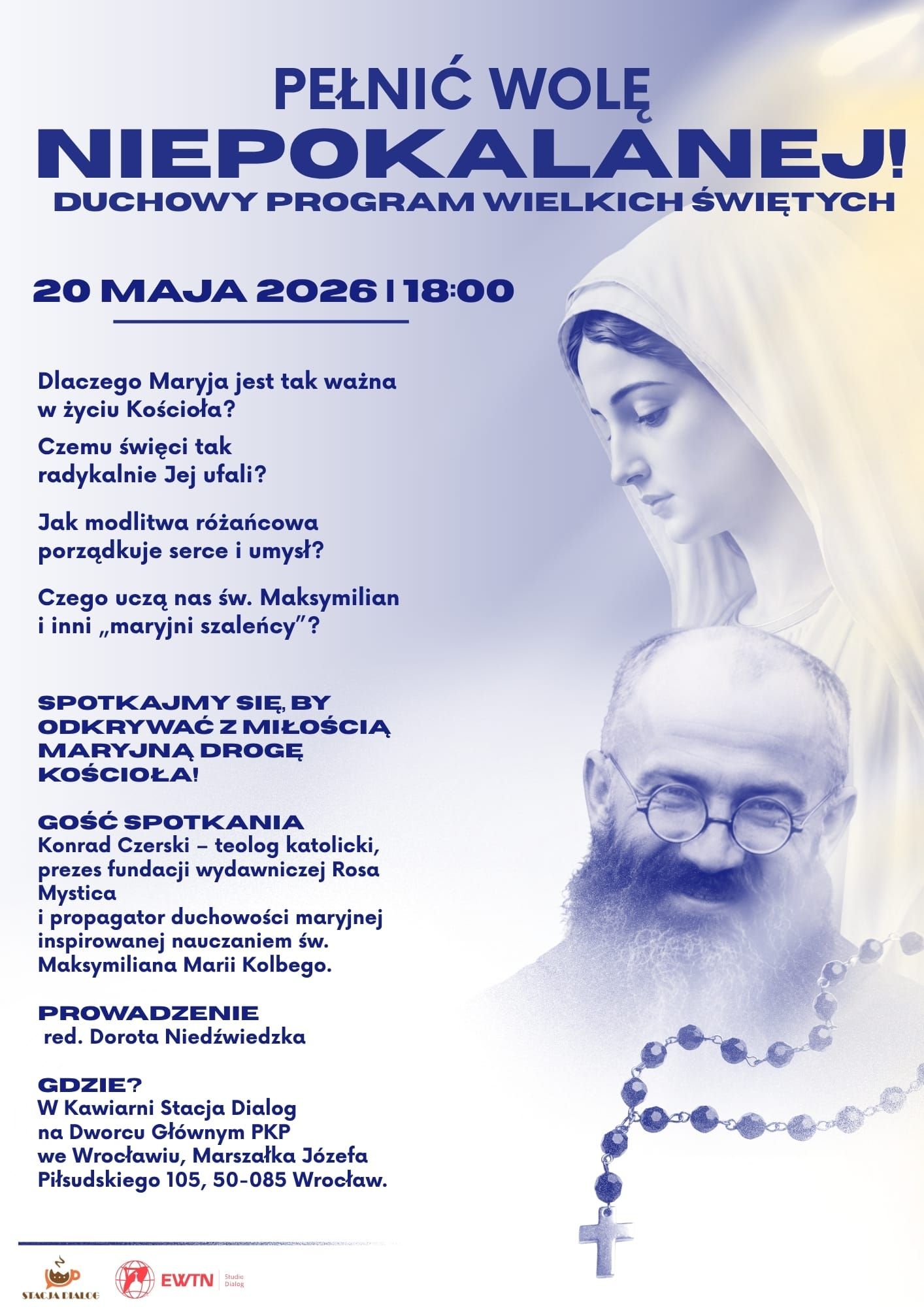 KOMUNIKATY WYDZIAŁU DUSZPASTERSKIEGO - 15.05.2026 r.