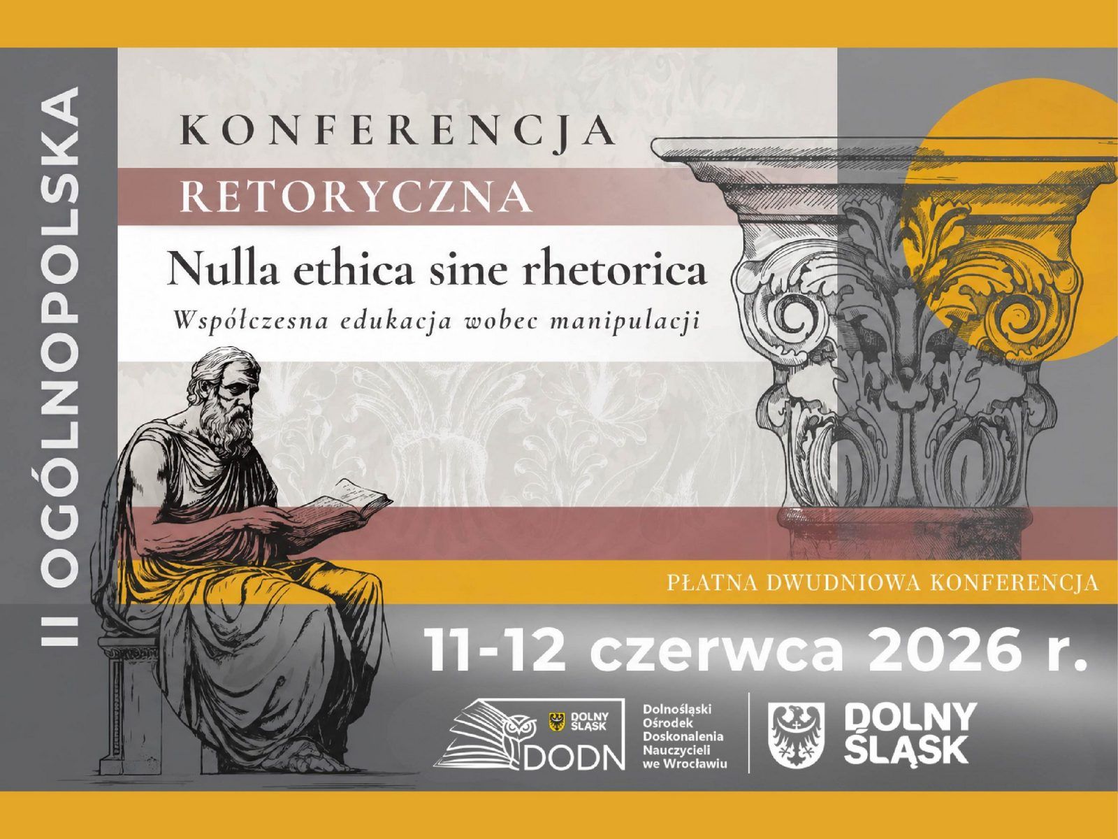 II Ogólnopolska Konferencja Retoryczna - 11-12 czerwca 2026