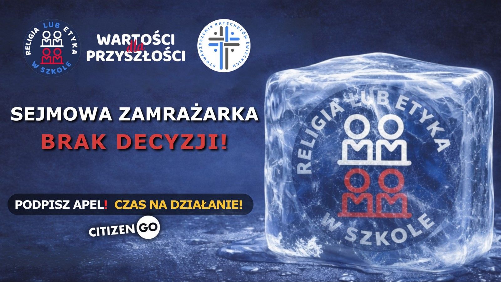 Religia albo etyka w szkole – petycja o odblokowanie prac nad projektem ustawy