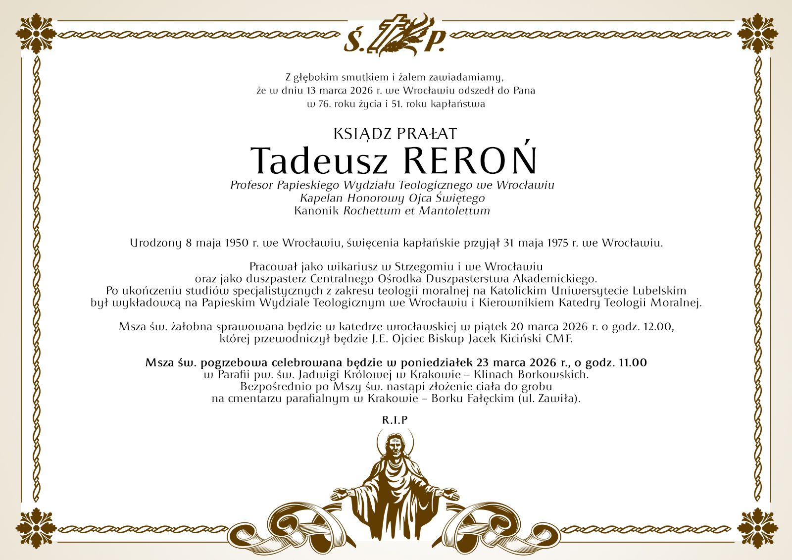 Ks. Tadeusz Reroń