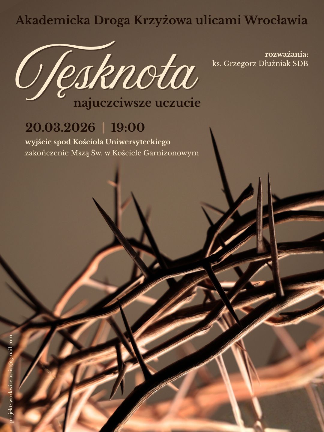 Akademicka Droga Krzyżowa ulicami Wrocławia