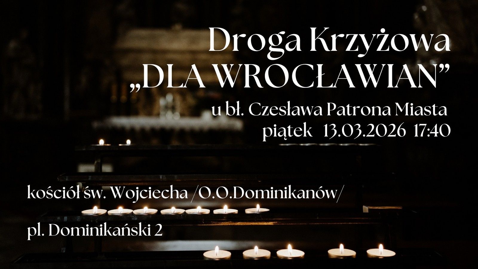 Droga Krzyżowa dla Wrocławian