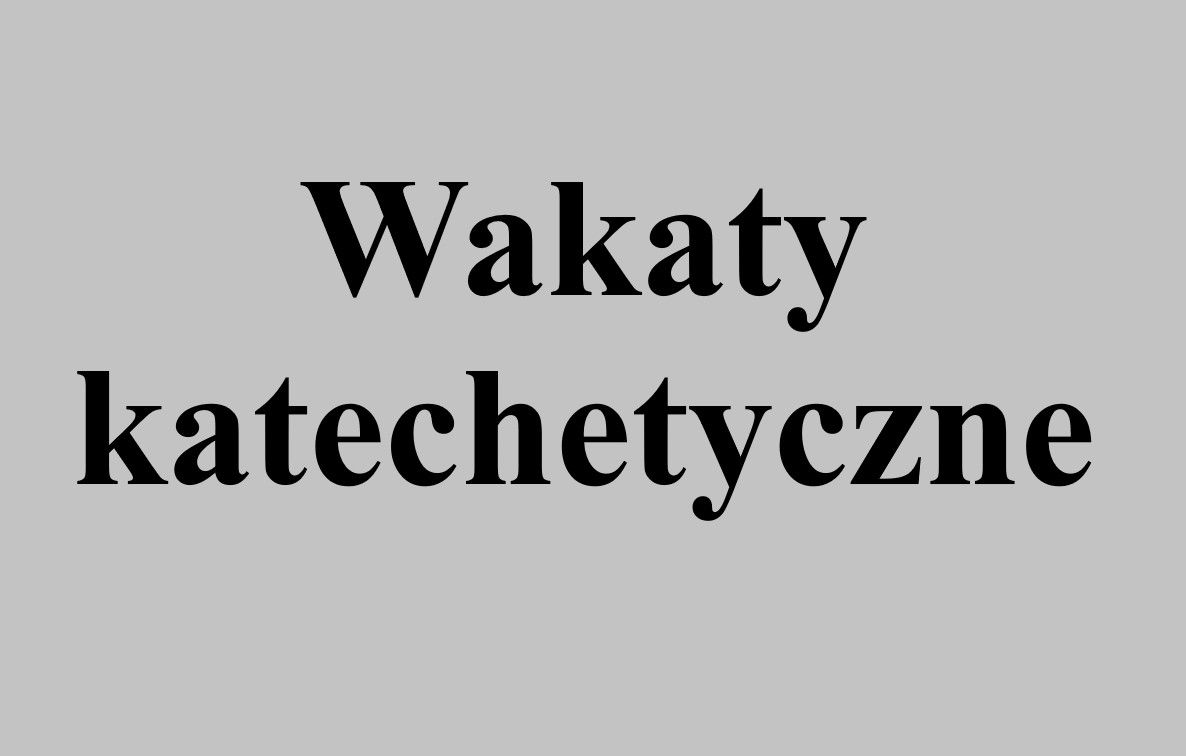 Wakaty katechetyczne