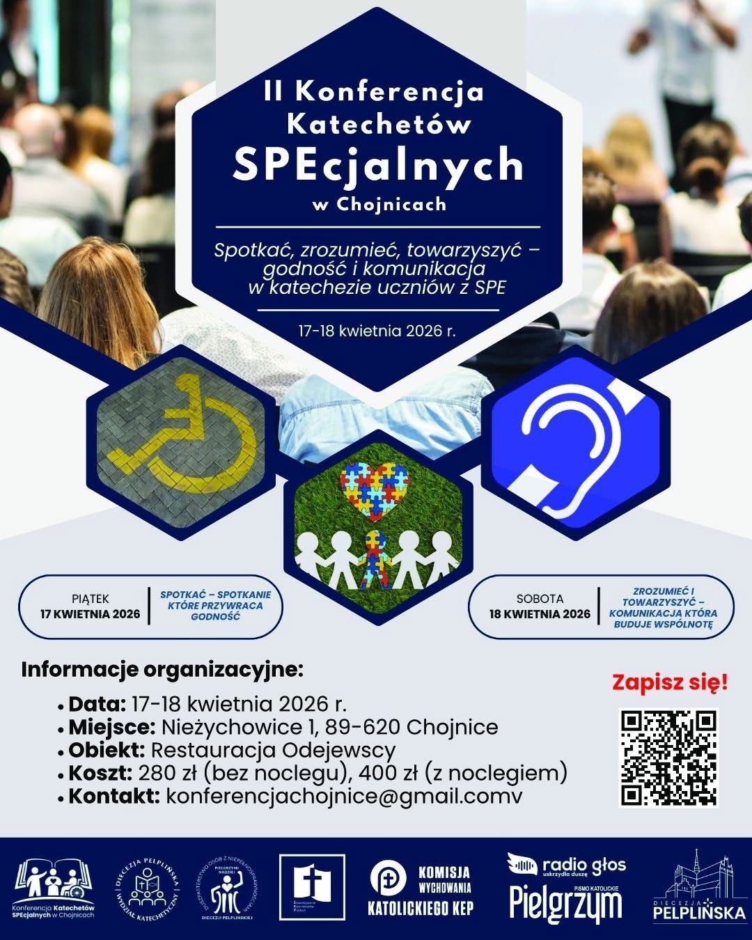 Konferencja Katechetów SPEcjalnych w Chojnicach 17-18 kwietnia 2026