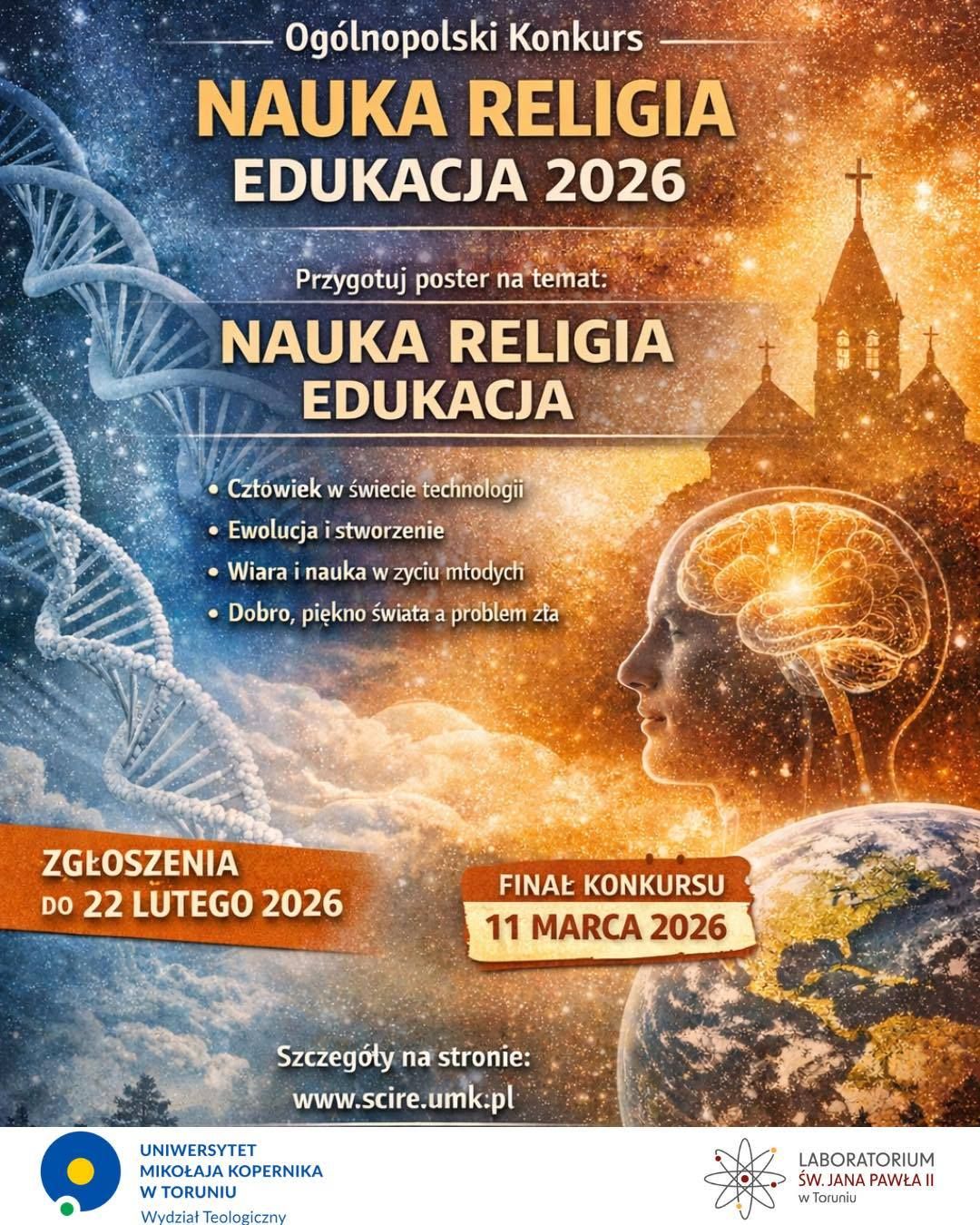 Ogólnopolski Konkurs „Nauka, religia, edukacja 2026”