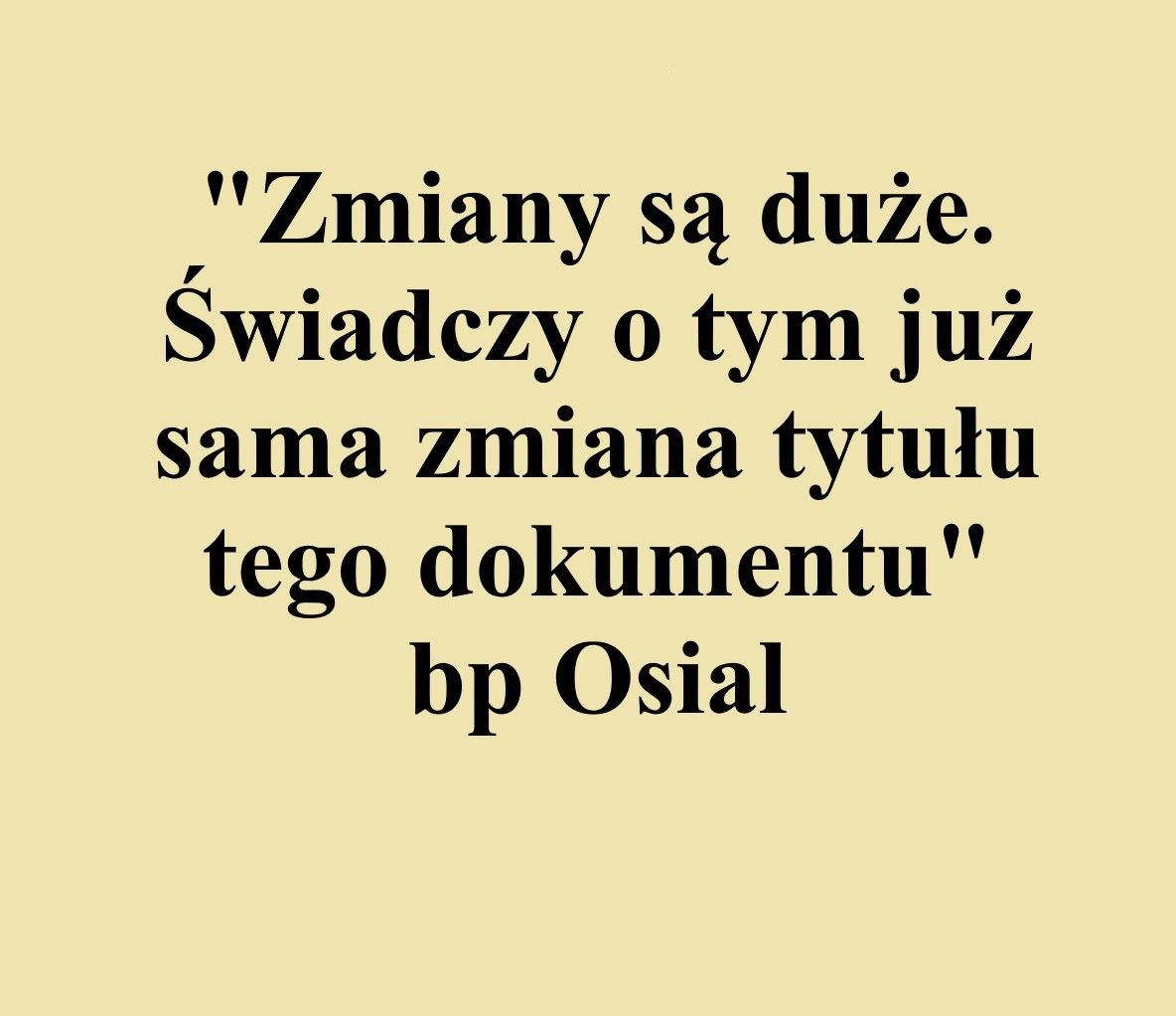 Bp Osial: O nowej podstawie nauczania religii