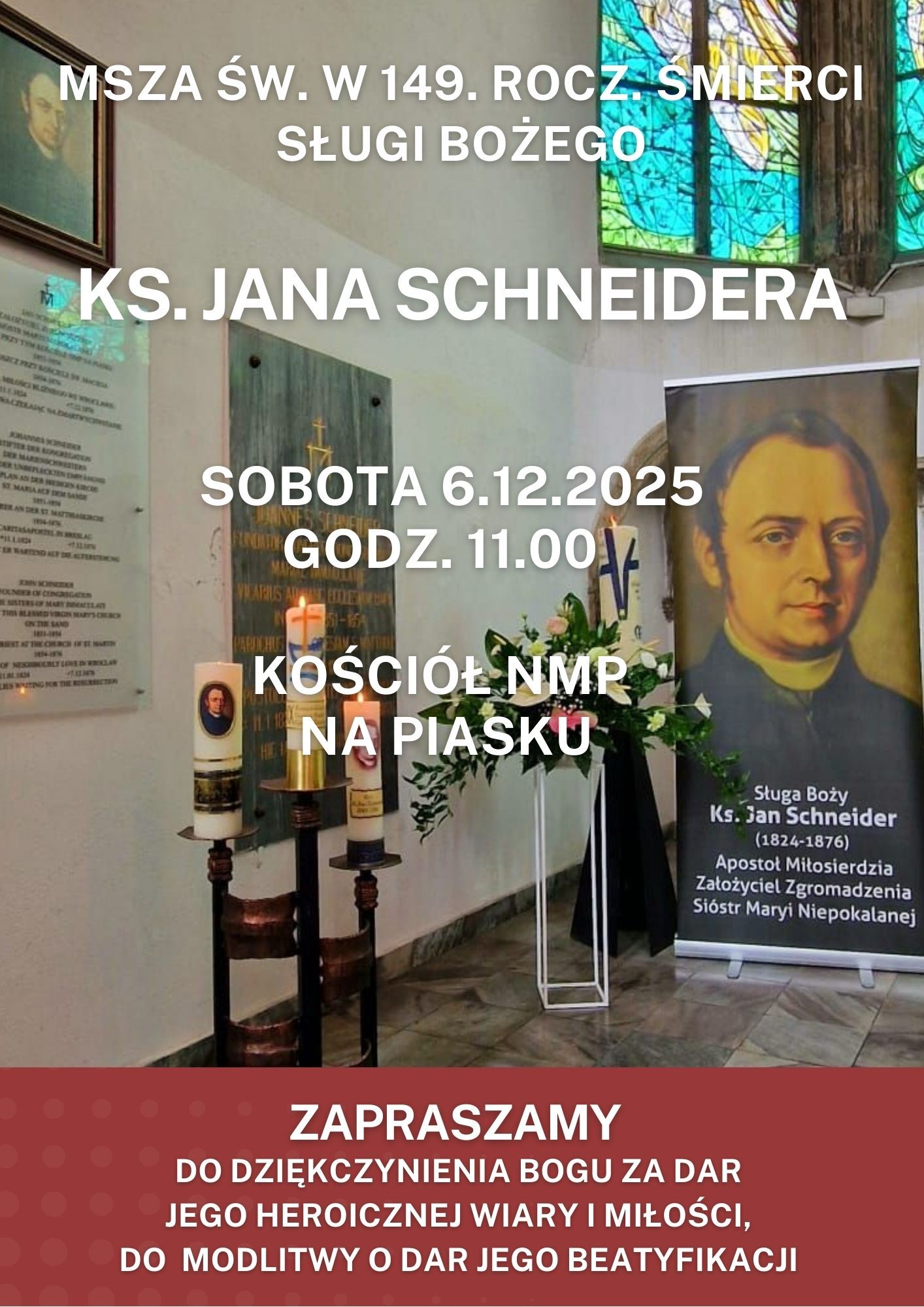 KOMUNIKATY WYDZIAŁU DUSZPASTERSKIEGO - 28.11.2025 r.