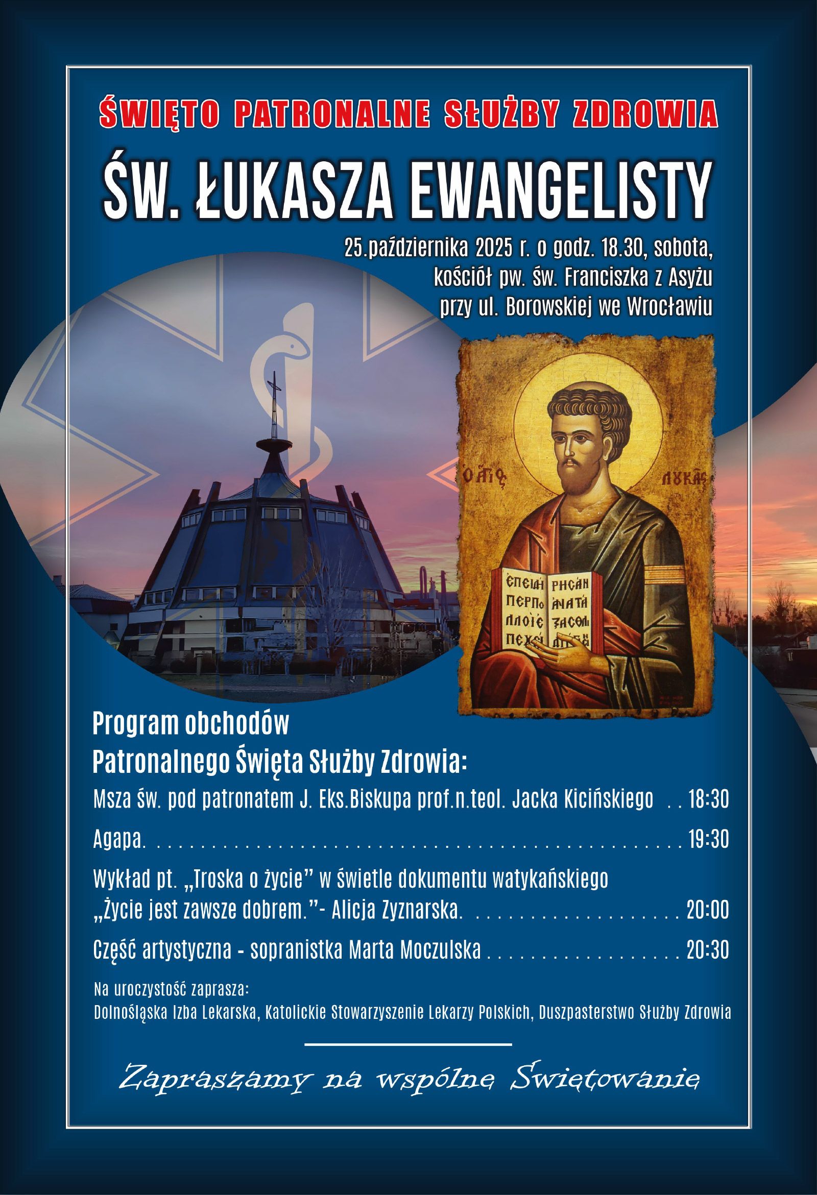 Święto patronalne ochrony zdrowia