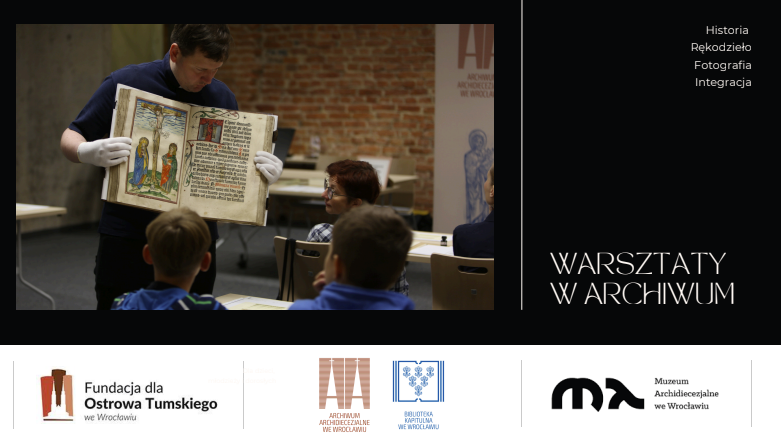 Warsztaty w Muzeum i Archiwum Archidiecezjalnym