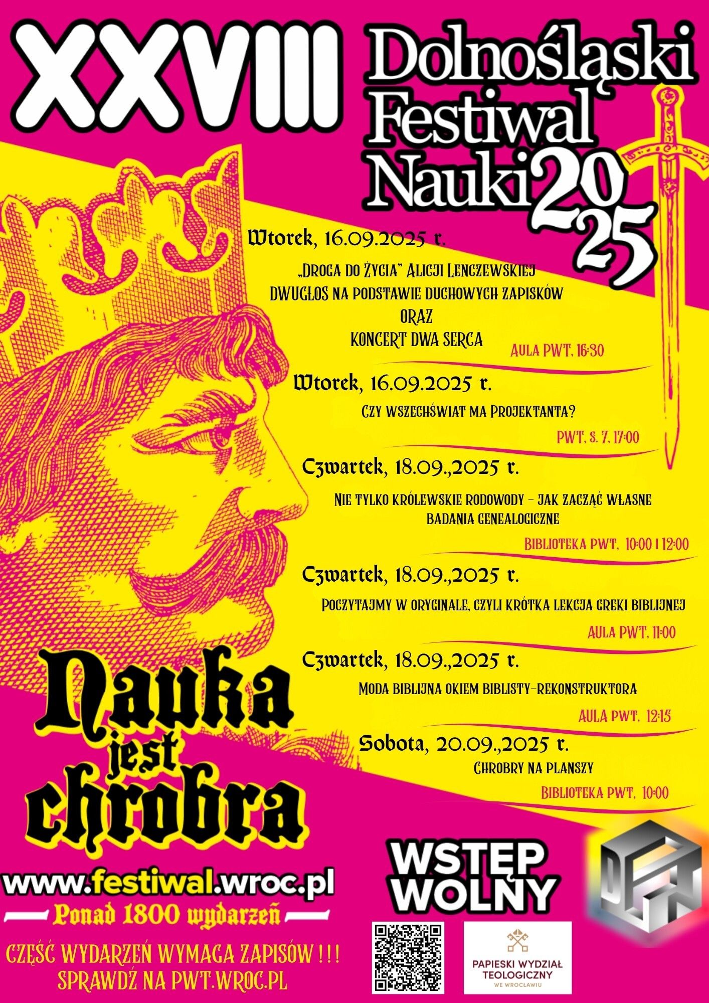 Dolnośląski Festiwal Nauki 2025 na PWT we Wrocławiu