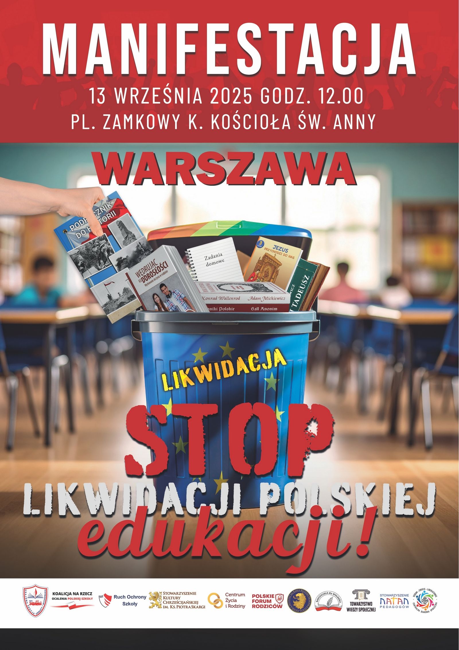 SKŚ - Manifestacja 13 września 2025