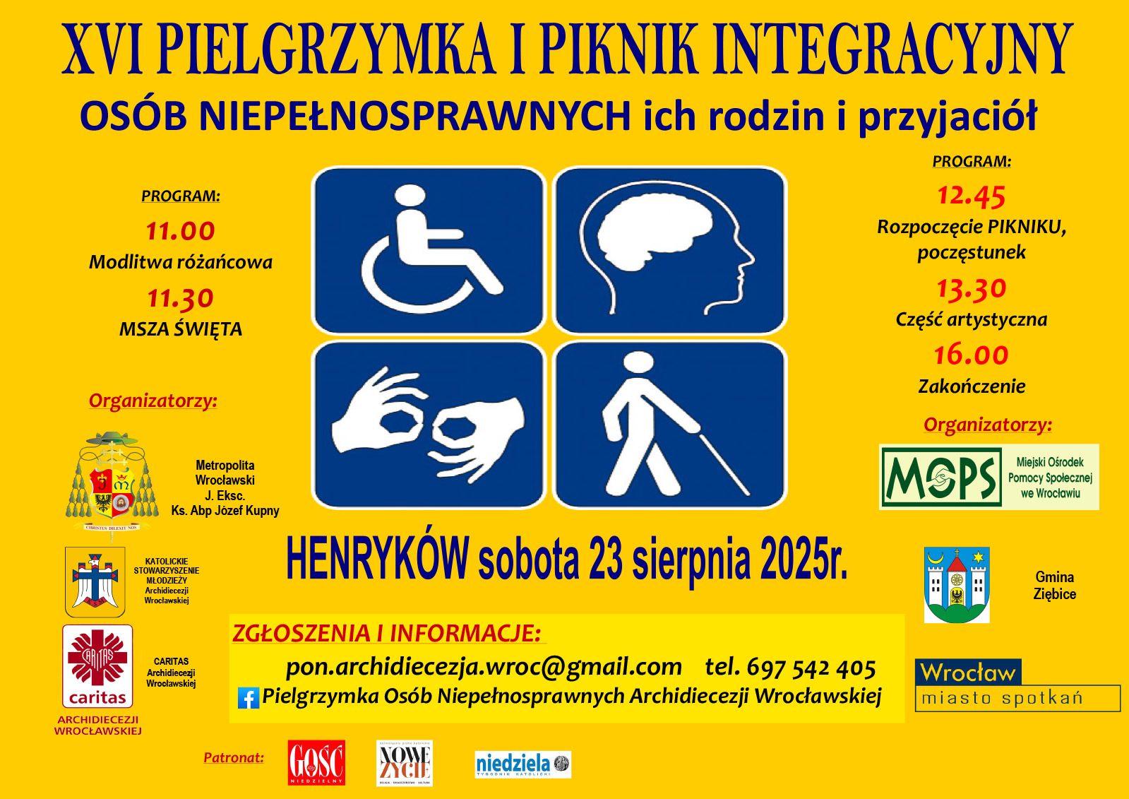 Zaproszenie do Henrykowa