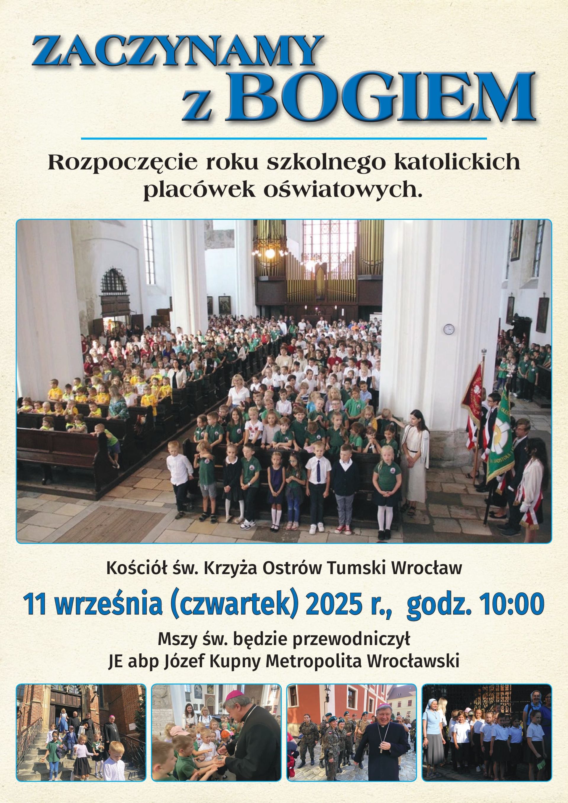 Inauguracja roku szkolnego 2025/2026 szkół katolickich - 11 września 2025
