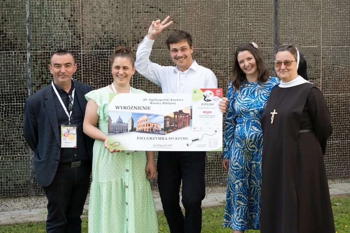 Uczeń z I LO w Miliczu finalistą 29. edycji Ogólnopolskiego Konkursu Wiedzy Biblijnej