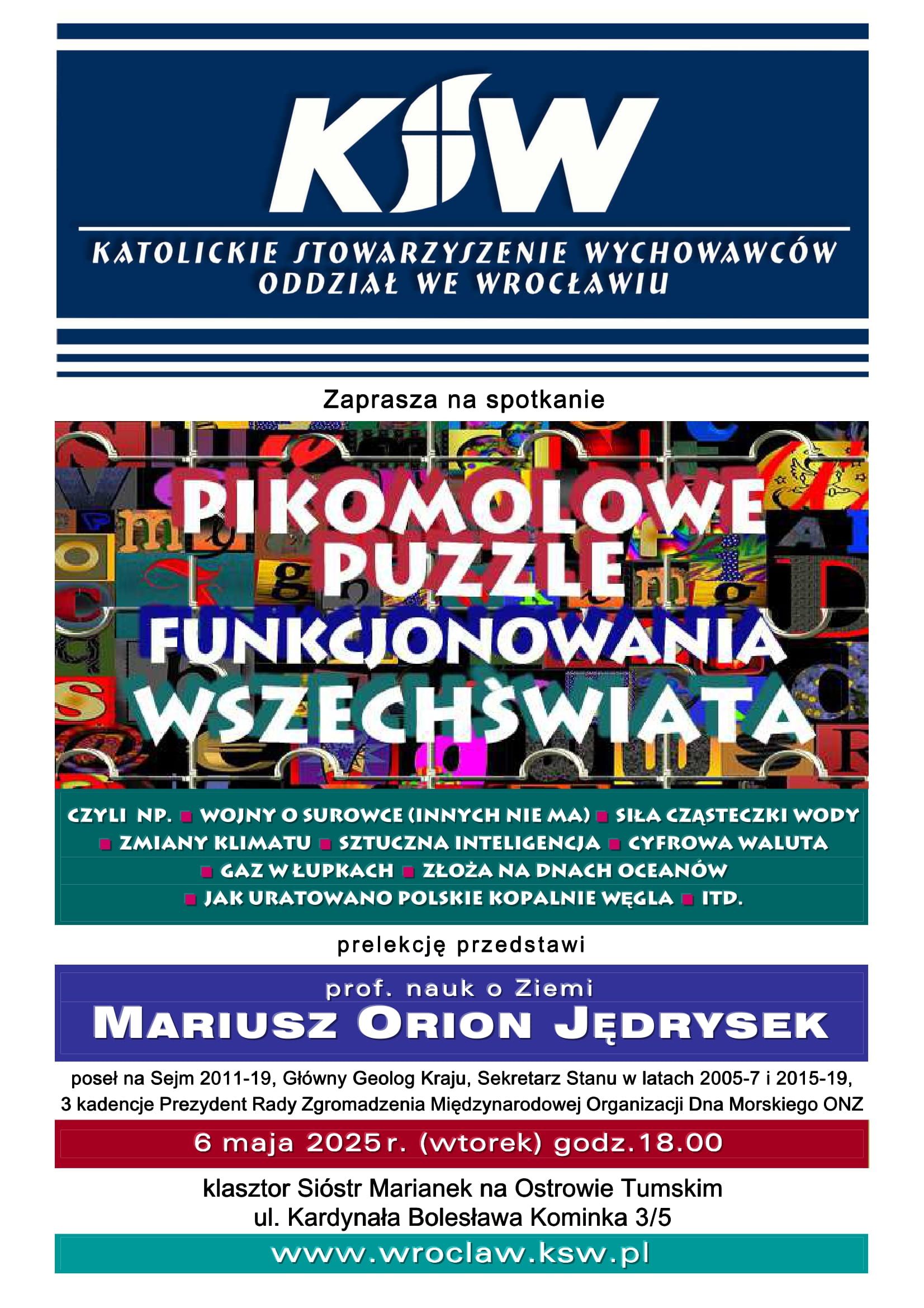 KSW zaprasza na spotkanie - 6 maja 2025