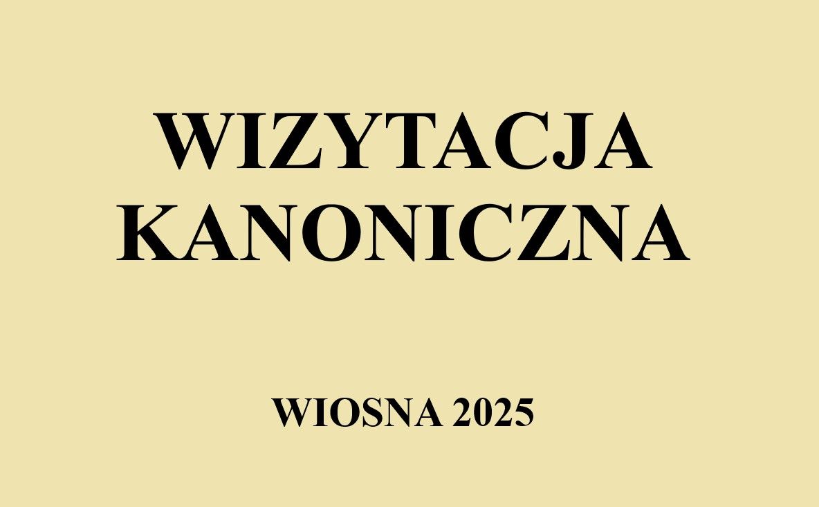 Wizytacja kanoniczna – spotkania z katechetami - wiosna 2025