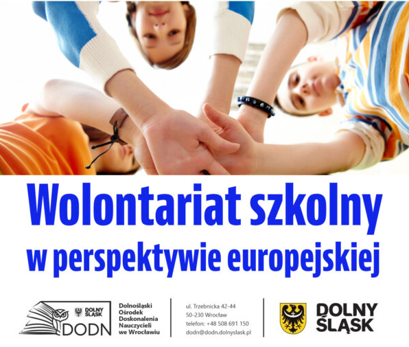 DODN - Wolontariat szkolny w perspektywie europejskiej - 7 kwietnia 2025