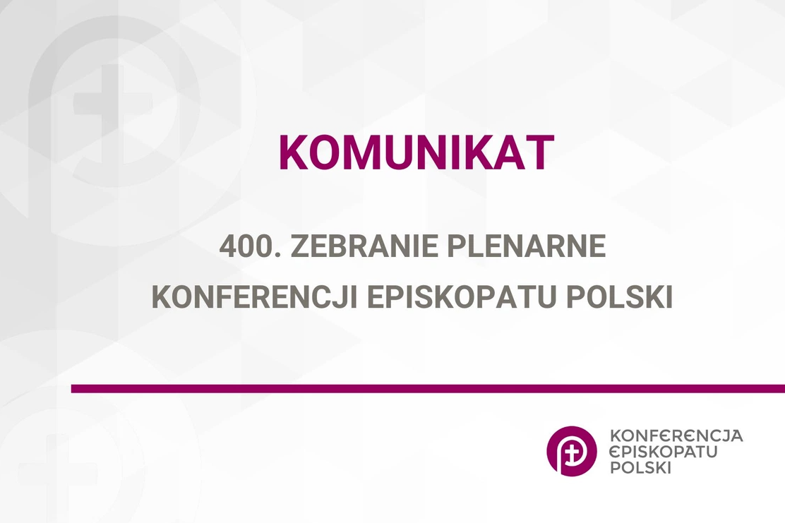 400. Zebranie Plenarne KEP o lekcjach religii
