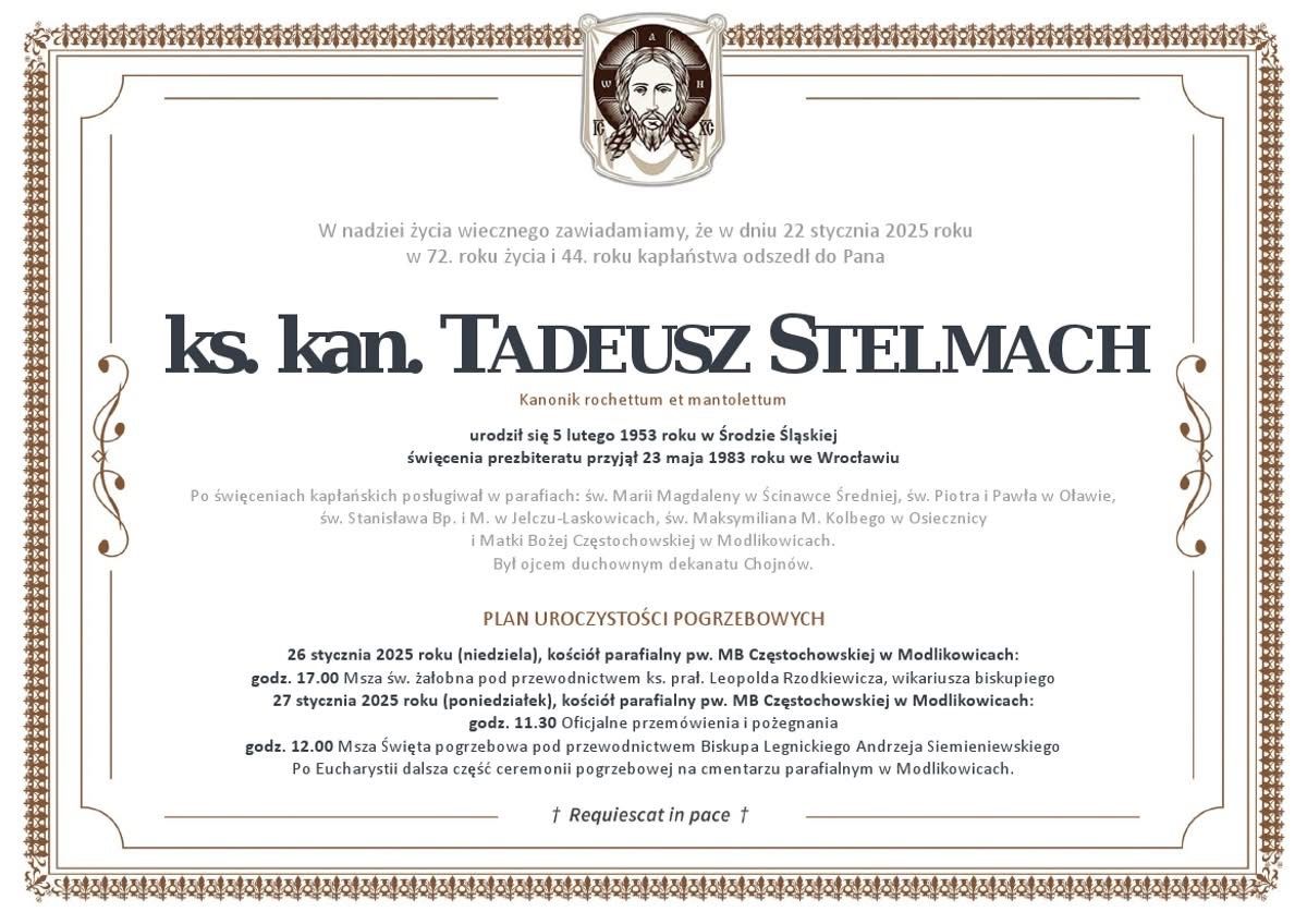 Pogrzeb Ks. Tadeusza Stelmacha