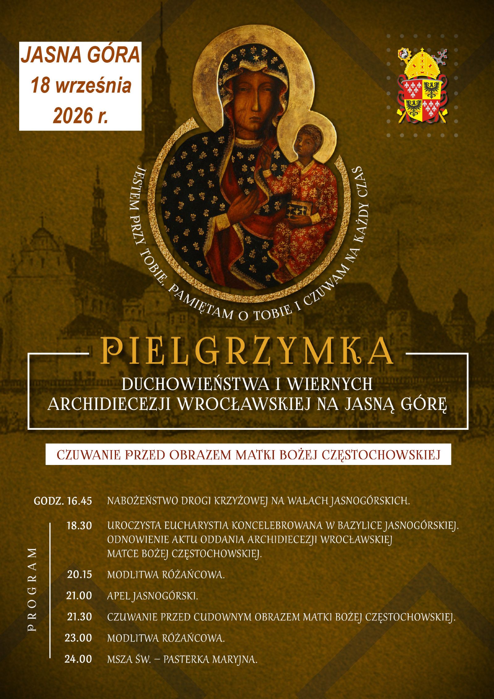 Zaproszenie na Jasną Górę
