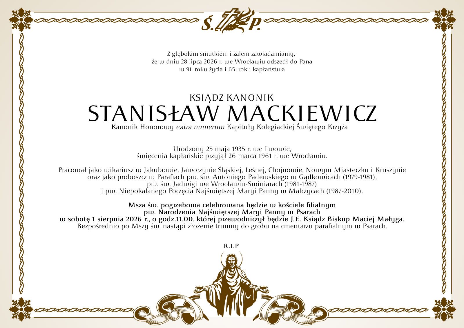 Ks. Stanisław Mackiewicz