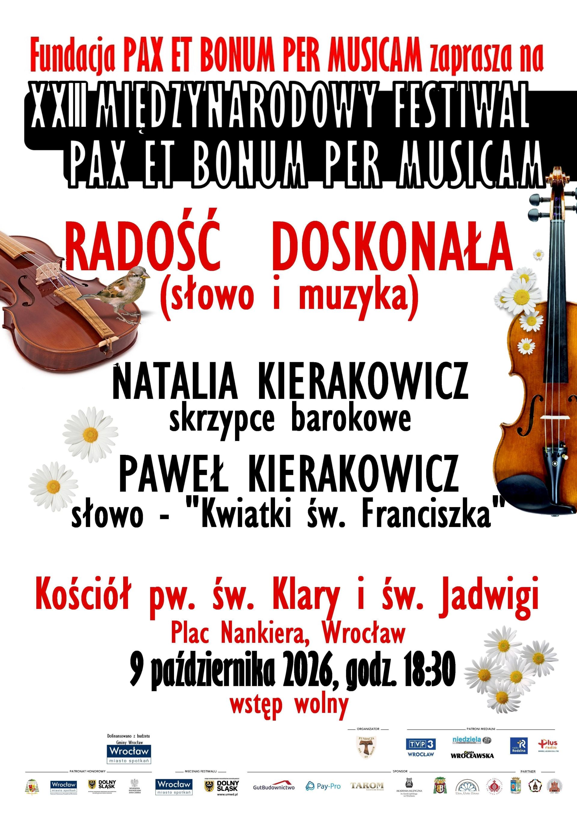 KOMUNIKATY WYDZIAŁU DUSZPASTERSKIEGO - 2.10.2026 r.
